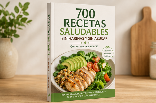 Ebook de recetas saludables, caseras